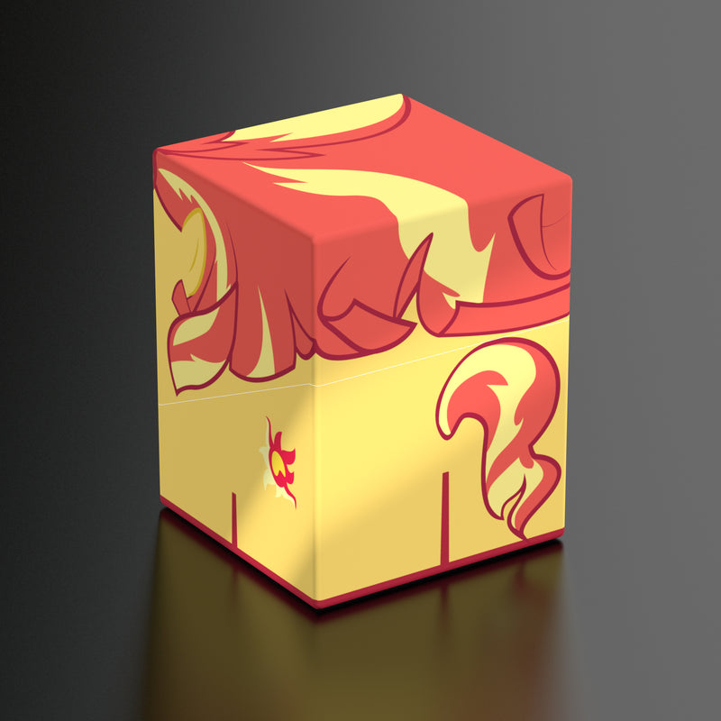 Ultimate Guard: Squaroes 100+ - "Sunset Shimmer" My Little Pony: Friendship is Magic Deck Boxes & Storage Ultimate Guard