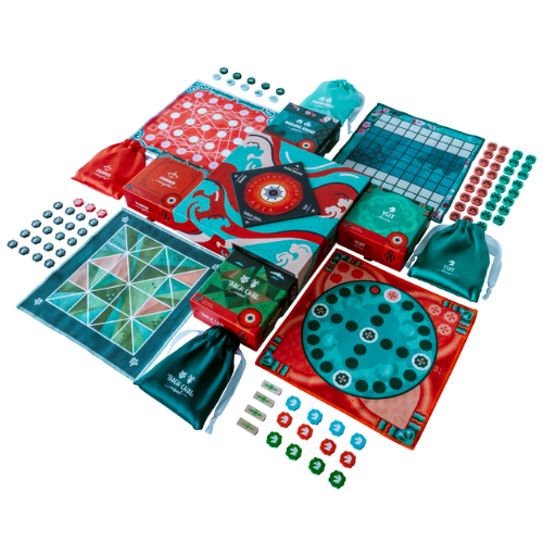 Ludos: Ancient Games Asia Collection - Set of 4 Games Board Games Lemery Games