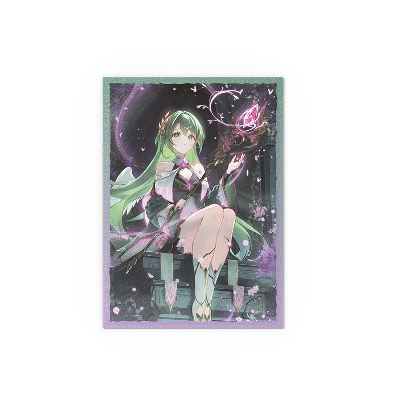 Dragon Shield: Dual Matte Art Sleeves - "Ariel, Archangel of Natura" Grand Archive 100Ct Card Sleeves Dragon Shield