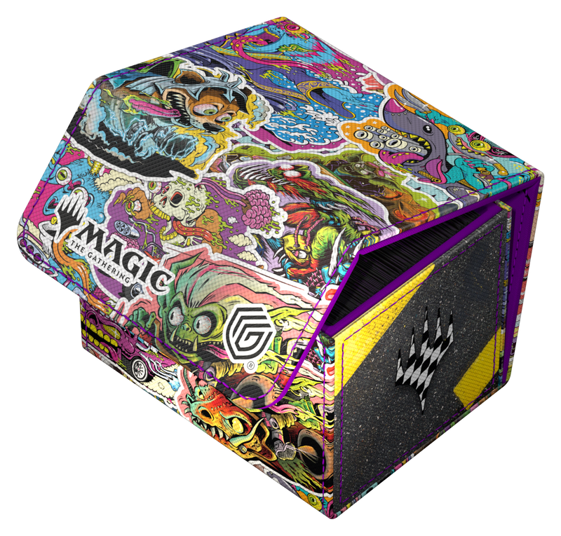 Ultimate Guard: Sidewinder 100+ - "Revved-Up Racers" MTG Aetherdrift Deck Boxes & Storage Ultimate Guard