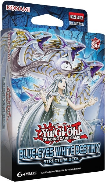 Yu-Gi-Oh! Blue-Eyes White Destiny - Structure Deck (1st Edition) (Release Date: February 7) Yugioh Sealed Yu-Gi-Oh!