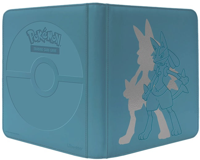 Ultra Pro: 12-Pocket Zippered Pro-Binder Pokémon Elite Lucario Binders & Pages Ultra Pro