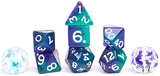 Sirius Dice: 9-Die Dice Set "Fate of Duality" Critical Role: Daggerheart Dice & Gaming Accessories Sirius Dice