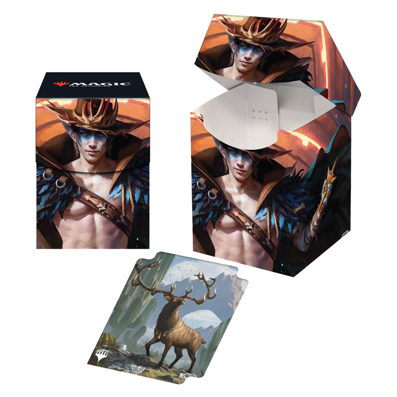 Ultra Pro: Deck Box 100+ - "Oko, the Ringleader" MTG Outlaws of Thunder Junction Deck Boxes & Storage Ultra Pro