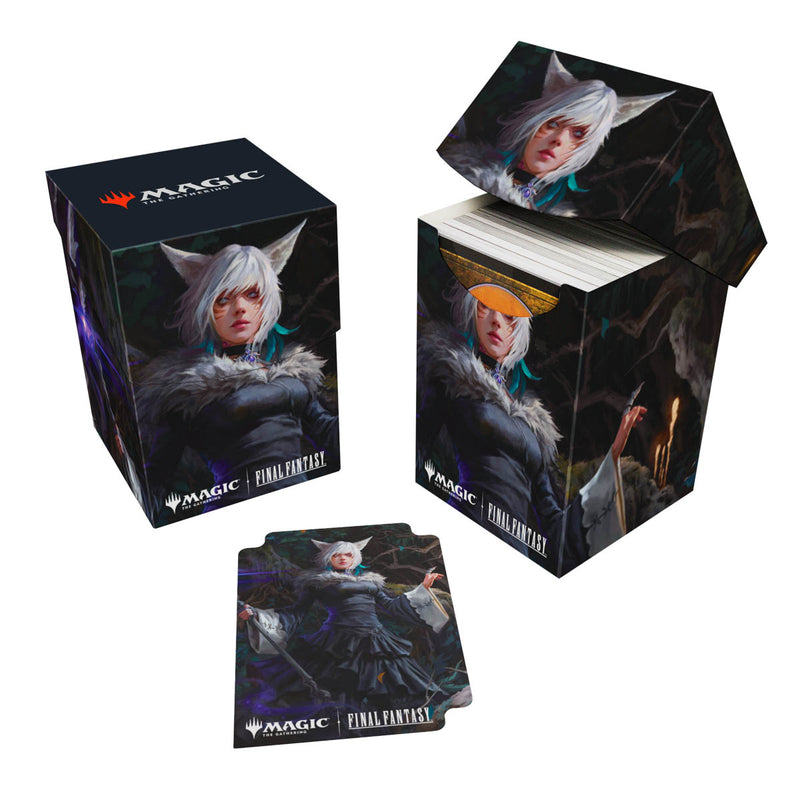 Ultra Pro: Deck Box 100+ - "Y'shtola, Night's Blessed" MTG Final Fantasy Universes Beyond Deck Boxes & Storage Ultra Pro