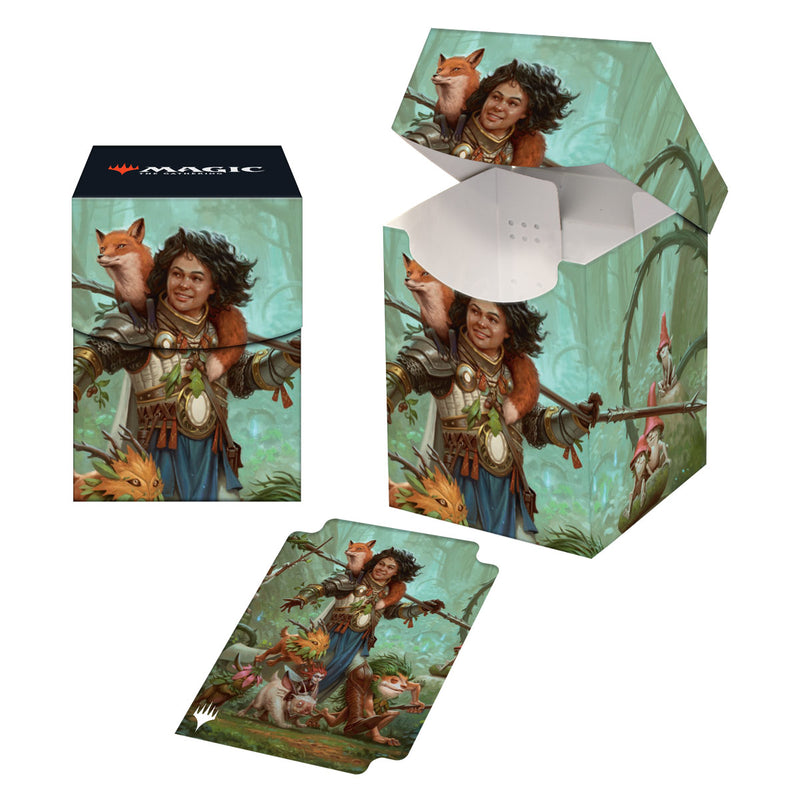 Ultra Pro: MTG Deck Box Wilds of Eldraine - Ellivere (100+) Deck Boxes & Storage Ultra Pro