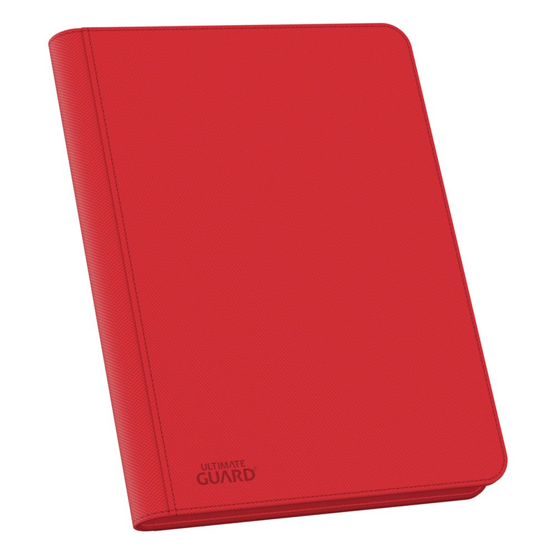 Ultimate Guard: 8-Pocket Zipfolio Xenoskin Binder - Red Binders & Pages Ultimate Guard