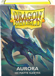 Dragon Shield: Matte Sleeves - Aurora 100Ct Card Sleeves Dragon Shield