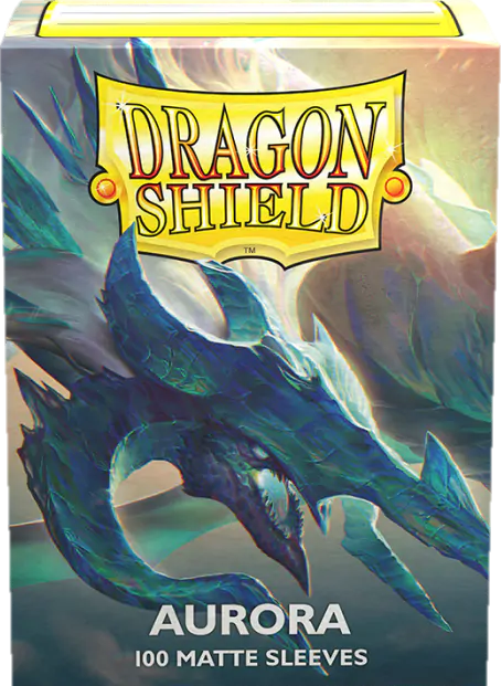 Dragon Shield: Matte Sleeves - Aurora 100Ct Card Sleeves Dragon Shield