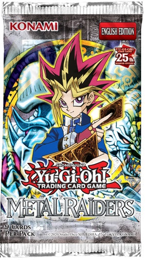 Yu-Gi-Oh! 25th Anniversary: Metal Raiders Booster Pack Yugioh Sealed Yu-Gi-Oh!   