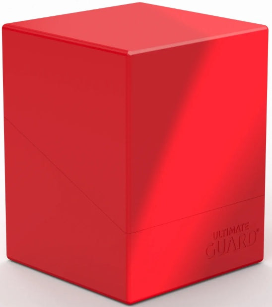 Ultimate Guard: Boulder 100+ - Solid Red Deck Boxes & Storage Ultimate Guard