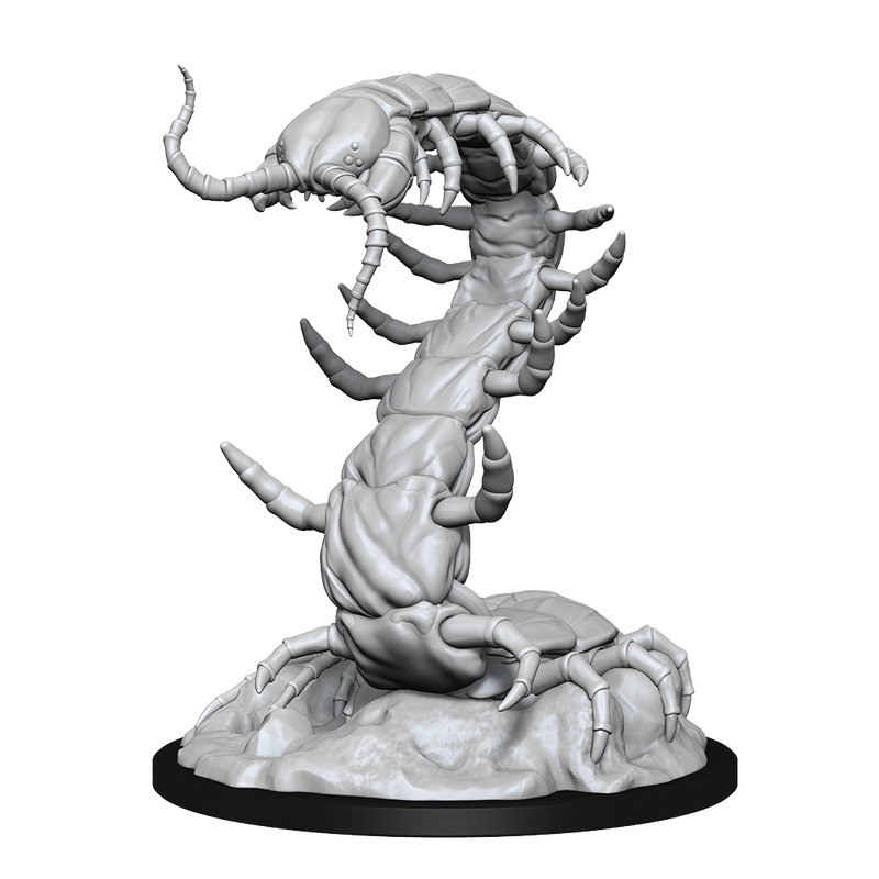 Pathfinder Unpainted Miniatures: WV15 Giant Centipede Unpainted Miniatures WizKids