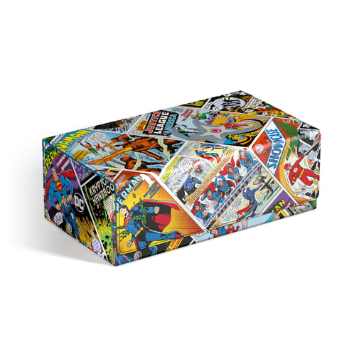 Ultimate Guard: Squaroes Collector Case 1000+ - "Vintage Comics" DC Justice League Deck Boxes & Storage Ultimate Guard