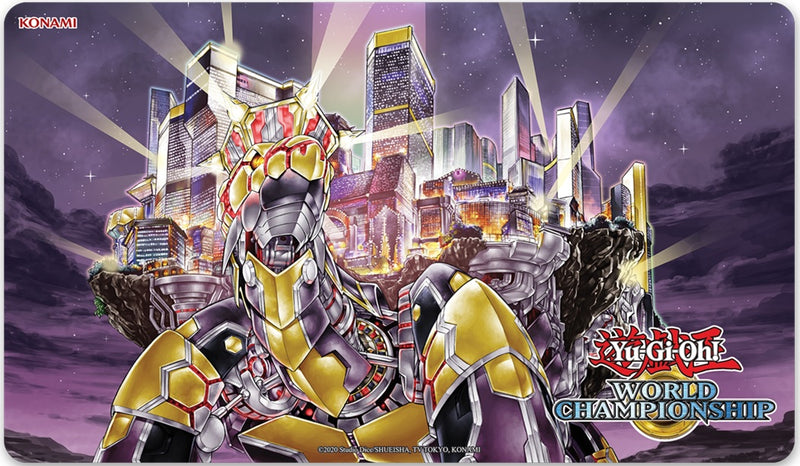 Yu-Gi-Oh!: Playmat - "Grandopolis, The Eternal Golden City World Championship" Playmats Konami