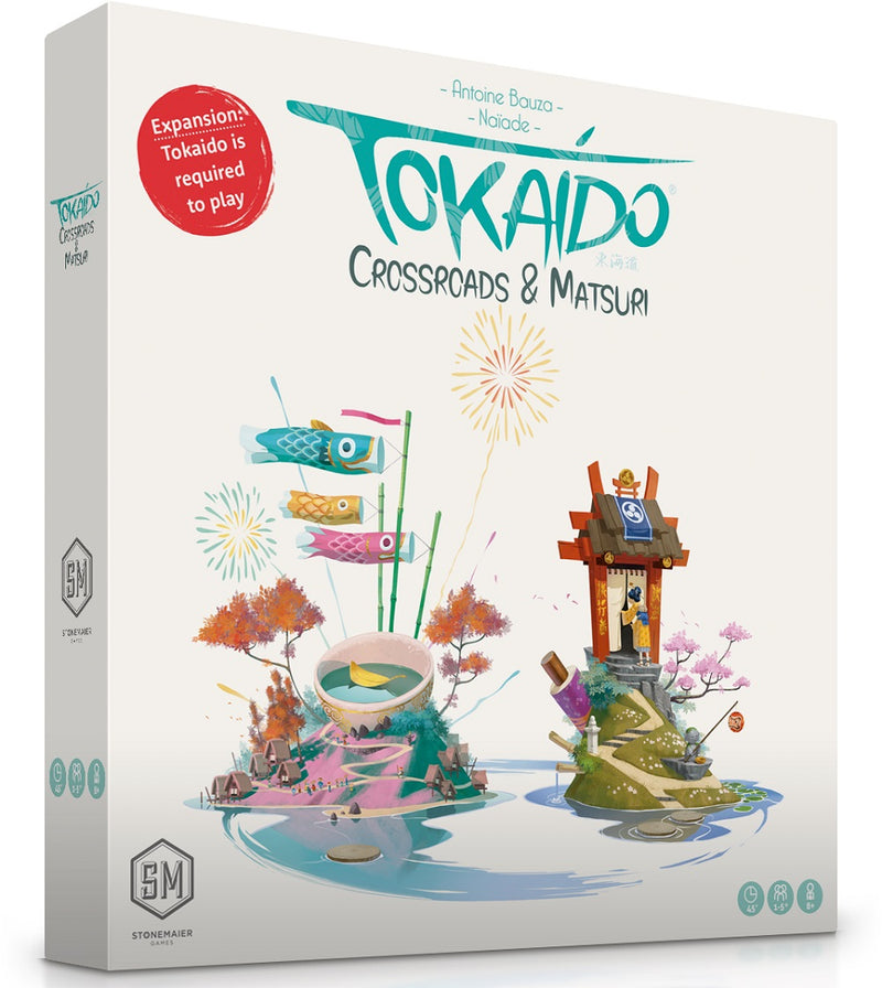 Tokaido: Crossroads & Matsuri Expansion Board Games Stonemaier Games