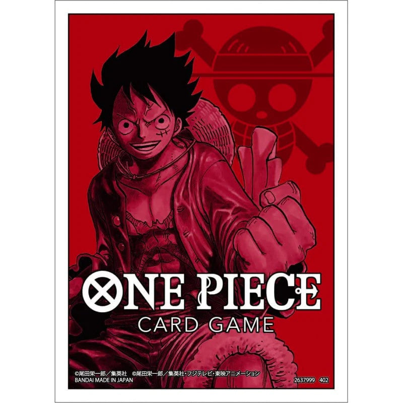 One Piece Card Sleeves - Monkey.D.Luffy 70Ct (Set 1) Card Sleeves Bandai