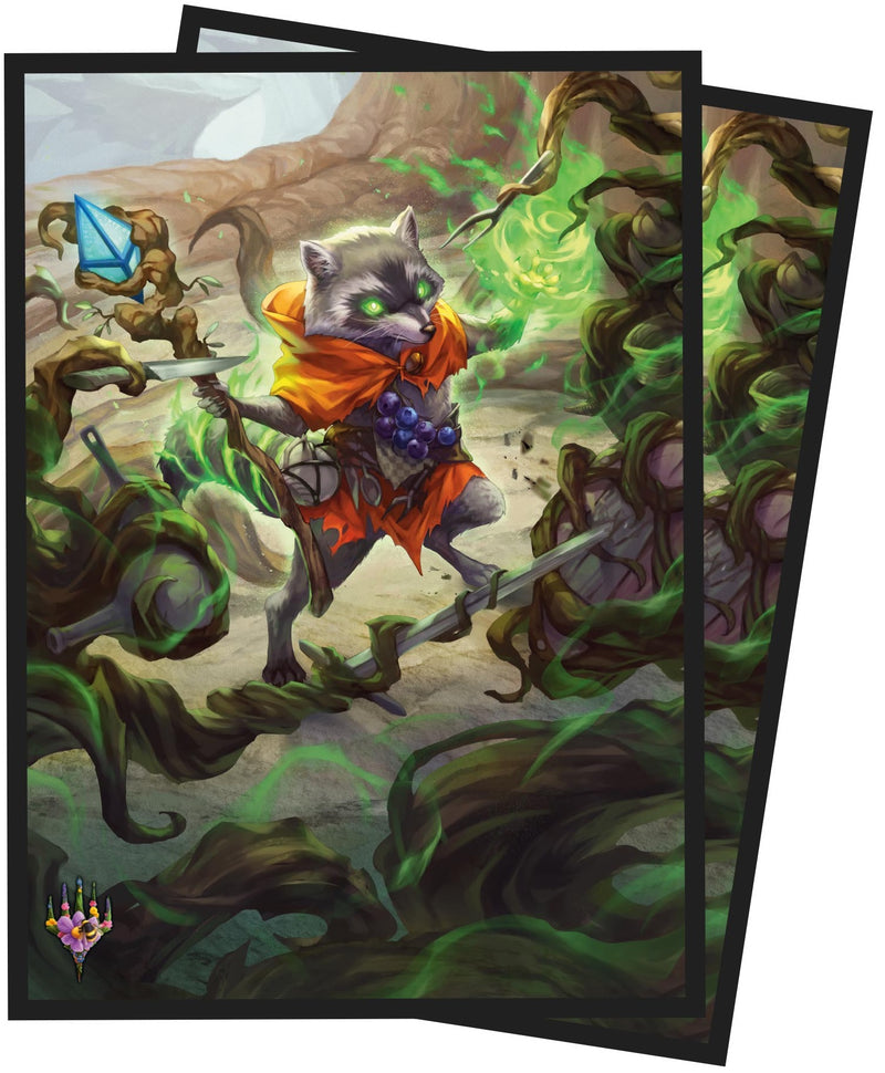 Ultra Pro: Art Sleeves - "Bello, Bard of the Brambles" MTG Bloomburrow 100Ct Card Sleeves Ultra Pro