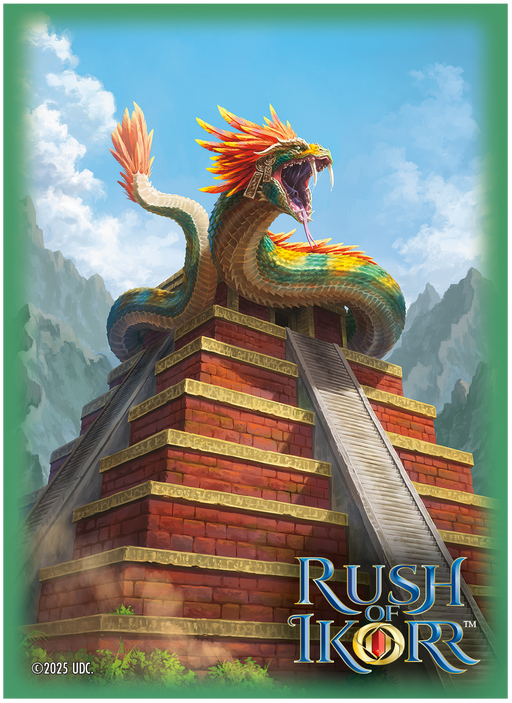 Rush of Ikorr: Matte Art Sleeves - "Kulkulkan" Shattered Chaos 65Ct Card Sleeves Upper Deck Entertainment