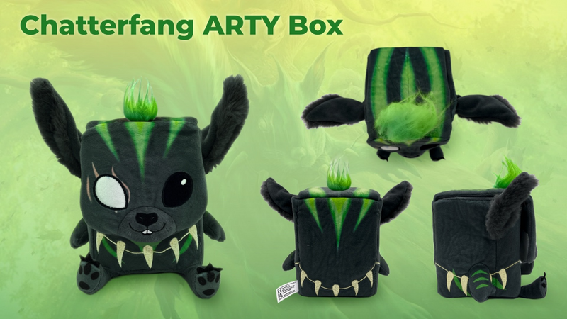 Gatherer's Tavern: ARTY Series Deck Box 100+ - "Chatterfang" MTG Deck Boxes & Storage Gatherer's Tavern