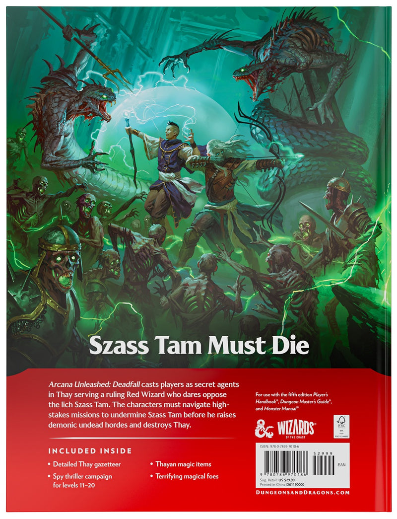 D&D Arcana Unleashed: Deadfall