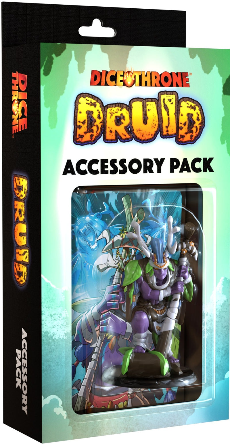 [PREORDER Q3] Dice Throne: Accessory Pack - Druid Board Game Sleeves Dice Throne