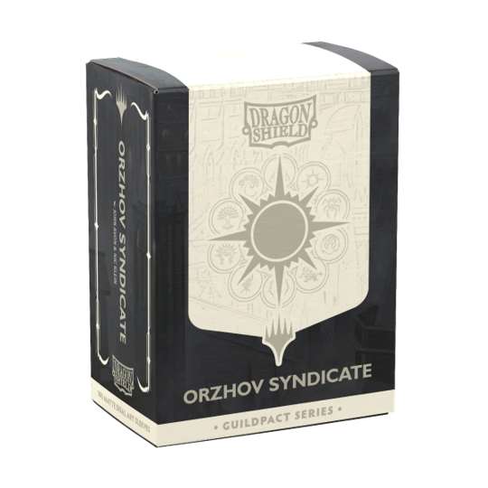 Dragon Shield: Dual Matte Art Sleeves - "Orzhov Syndicate" MTG Guildpact Series 100Ct Card Sleeves Dragon Shield