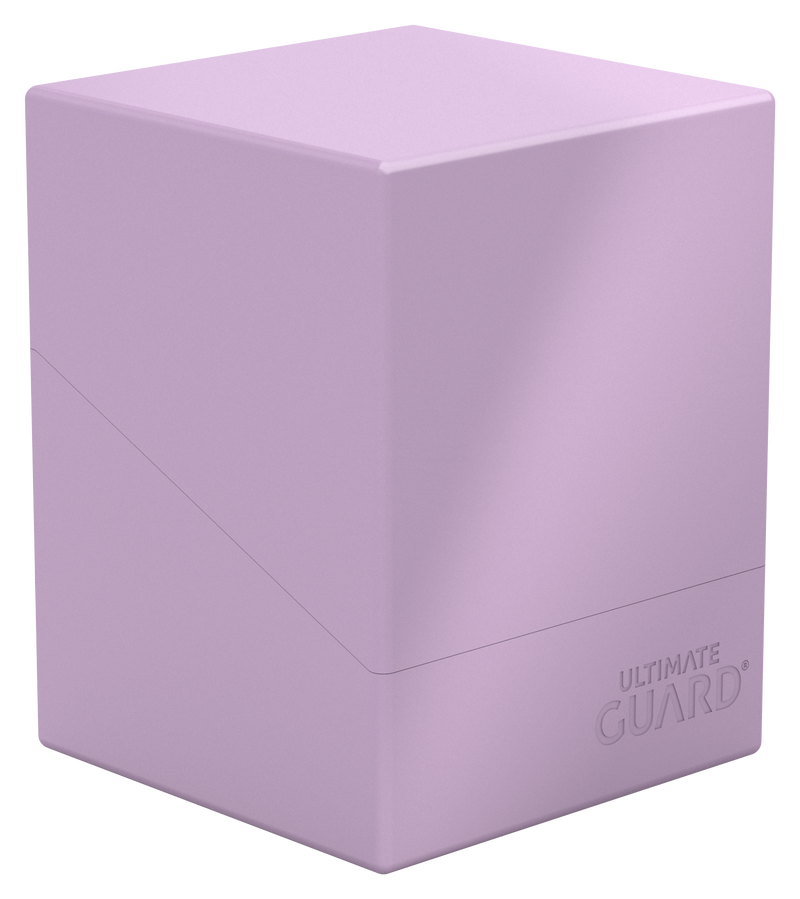 Ultimate Guard: Boulder 100+ - Pastel Solid Lavender Purple Deck Boxes & Storage Ultimate Guard