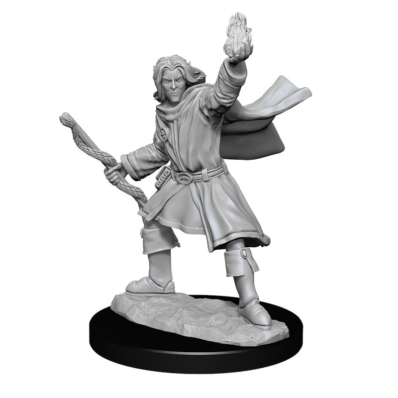 Pathfinder Battles Miniatures: Male Elf Sorcerer RPG Miniatures WizKids