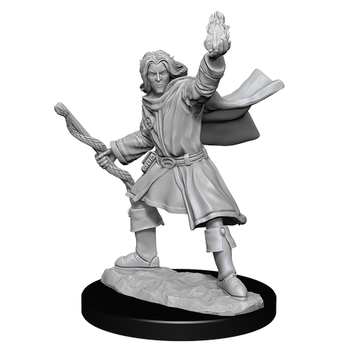 Pathfinder Battles Miniatures: Male Elf Sorcerer RPG Miniatures WizKids