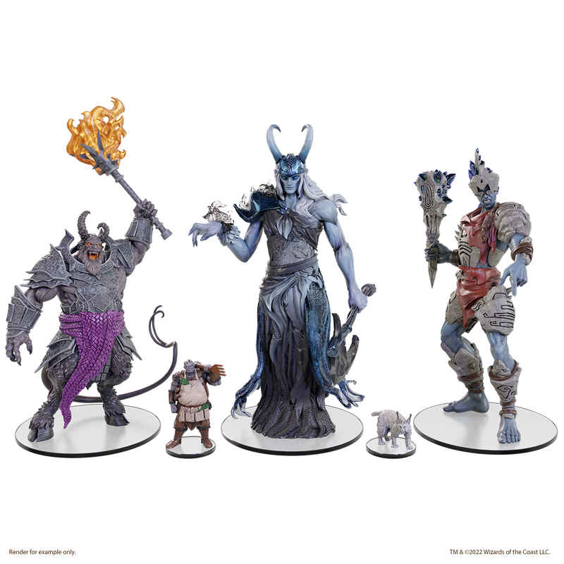 D&D Icons of the Realms: Bigby Presents Glory of the Giants Limited Edition Boxed Set RPG Miniatures WizKids   