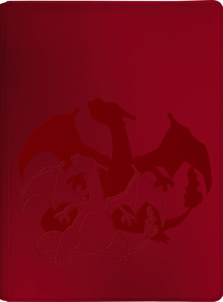 Ultra Pro: 9-Pocket Zippered Pro-Binder Pokémon Elite Charizard Binders & Pages Ultra Pro