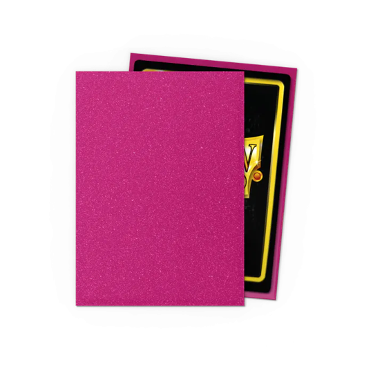 Dragon Shield: Matte Sleeves - Pink Sapphire 100Ct Card Sleeves Dragon Shield