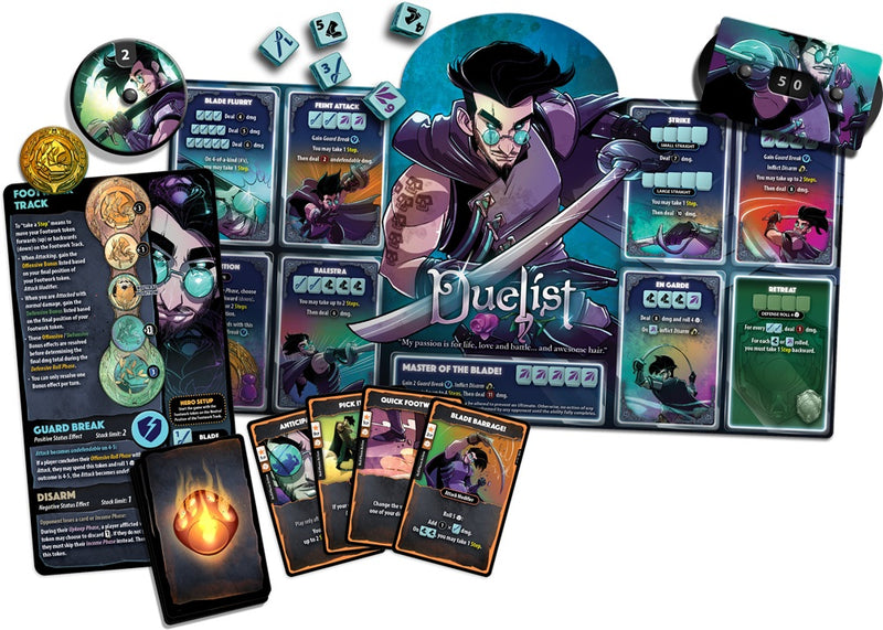 [PREORDER Q3] Dice Throne: Hero Pack - Duelist Board Games Dice Throne