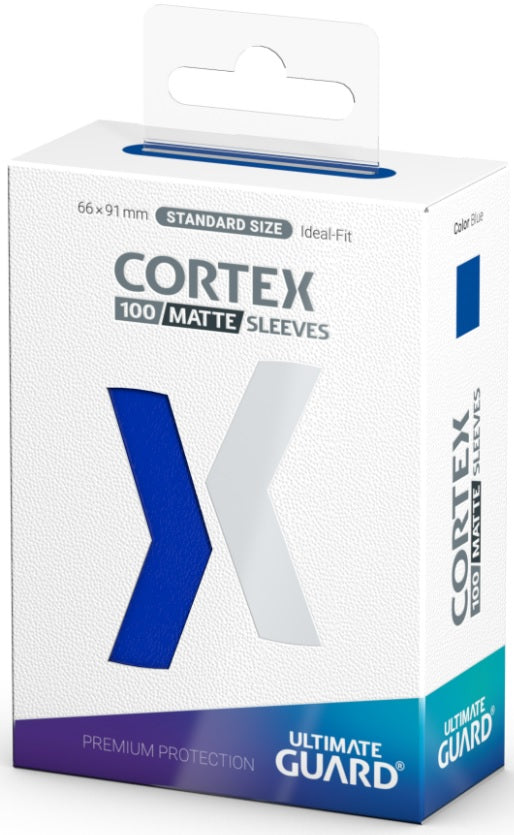 Ultimate Guard: Cortex Standard Sleeves - Matte Blue 100Ct Card Sleeves Ultimate Guard