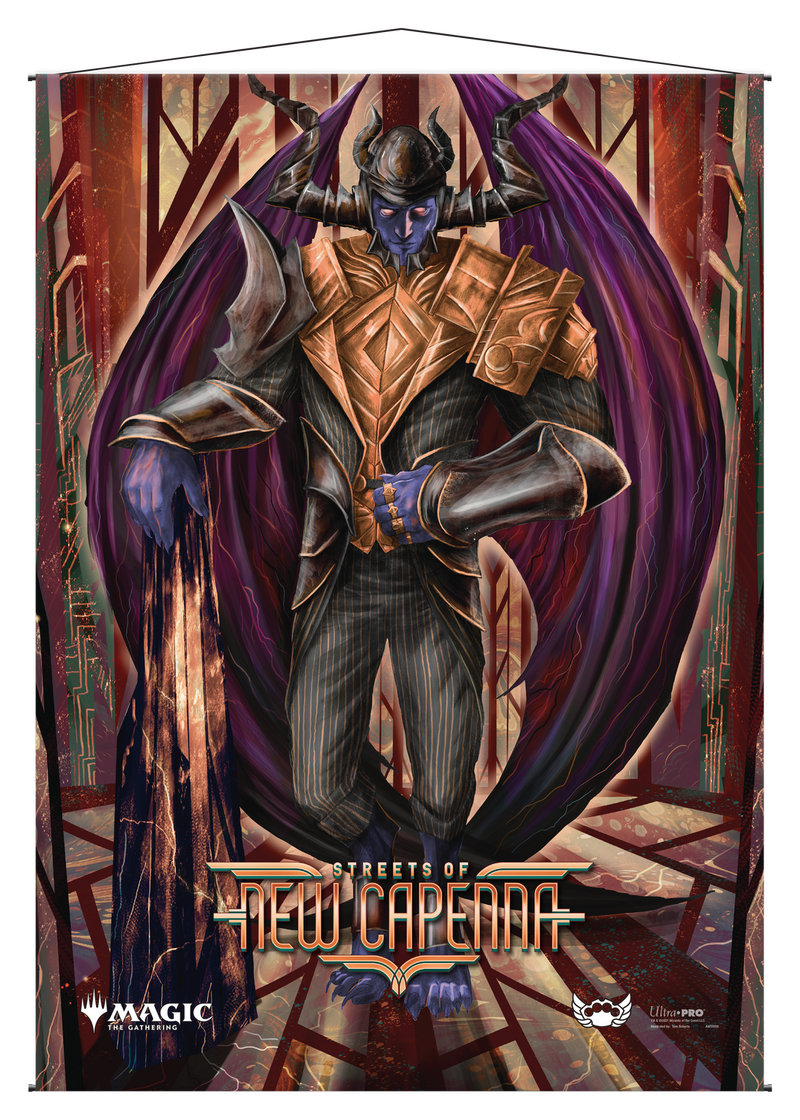 Ultra Pro: Wall Scroll - "Ob Nixilis, the Adversary" MTG Streets of New Capenna Product Type Unknown Ultra Pro