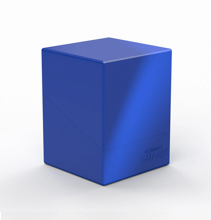 Ultimate Guard: Boulder 100+ - Solid Blue Deck Boxes & Storage Ultimate Guard