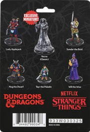 D&D Icons of the Realm: Premium Set - Stranger Things Heroes of Hellfire RPG Miniatures WizKids