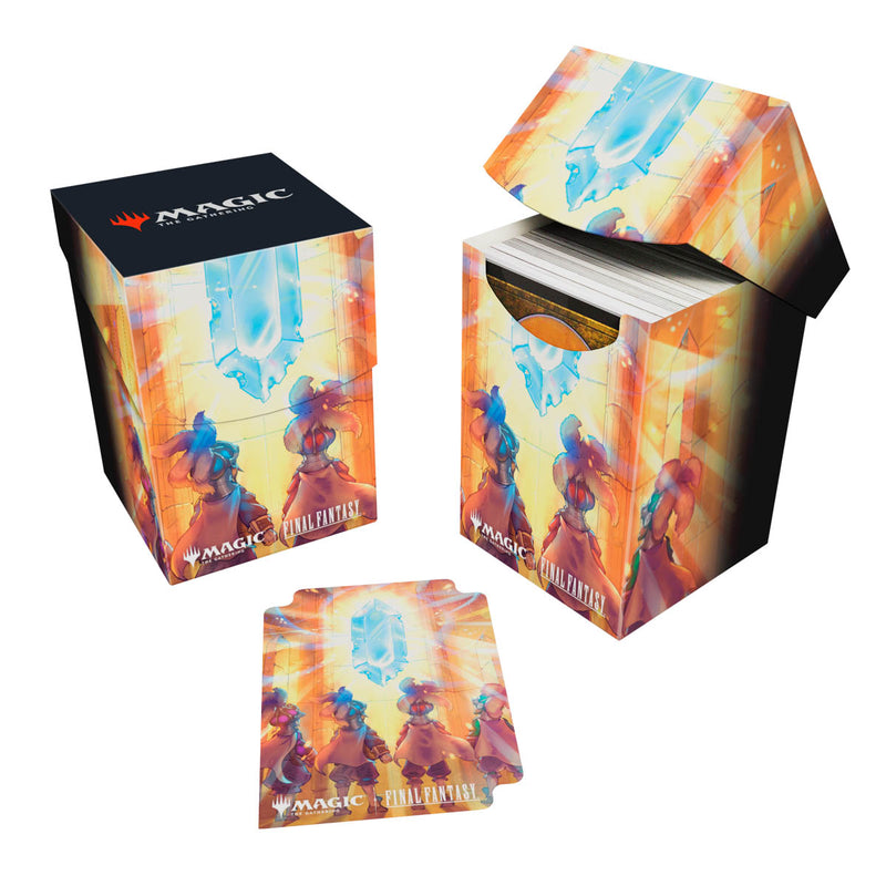 Ultra Pro: Deck Box 100+ - "The Crystal's Chosen" MTG Final Fantasy Universes Beyond Deck Boxes & Storage Ultra Pro