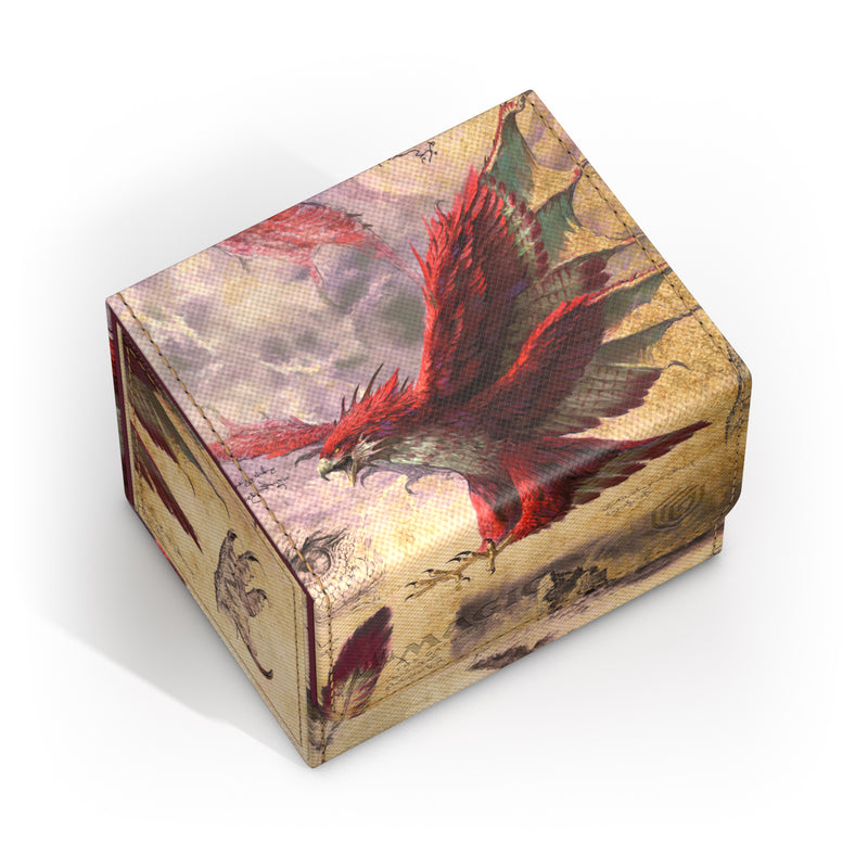 Ultimate Guard: Sidewinder 100+ - "Dragonhawk, Fate's Tempest" MTG Bloomburrow Deck Boxes & Storage Ultimate Guard