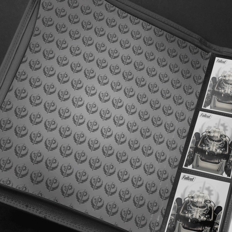 Ultra Pro: 9-Pocket Zippered Pro-Binder "Brotherhood of Steel" Bethesda Fallout Binders & Pages Ultra Pro