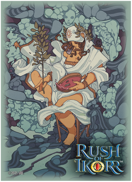 Rush of Ikorr: Matte Art Sleeves - "Oracular Visions" Shattered Chaos 65Ct Card Sleeves Upper Deck Entertainment