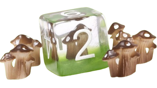 Sirius Dice: 7-Die Dice Set - Mushroom Village Dice & Gaming Accessories Sirius Dice