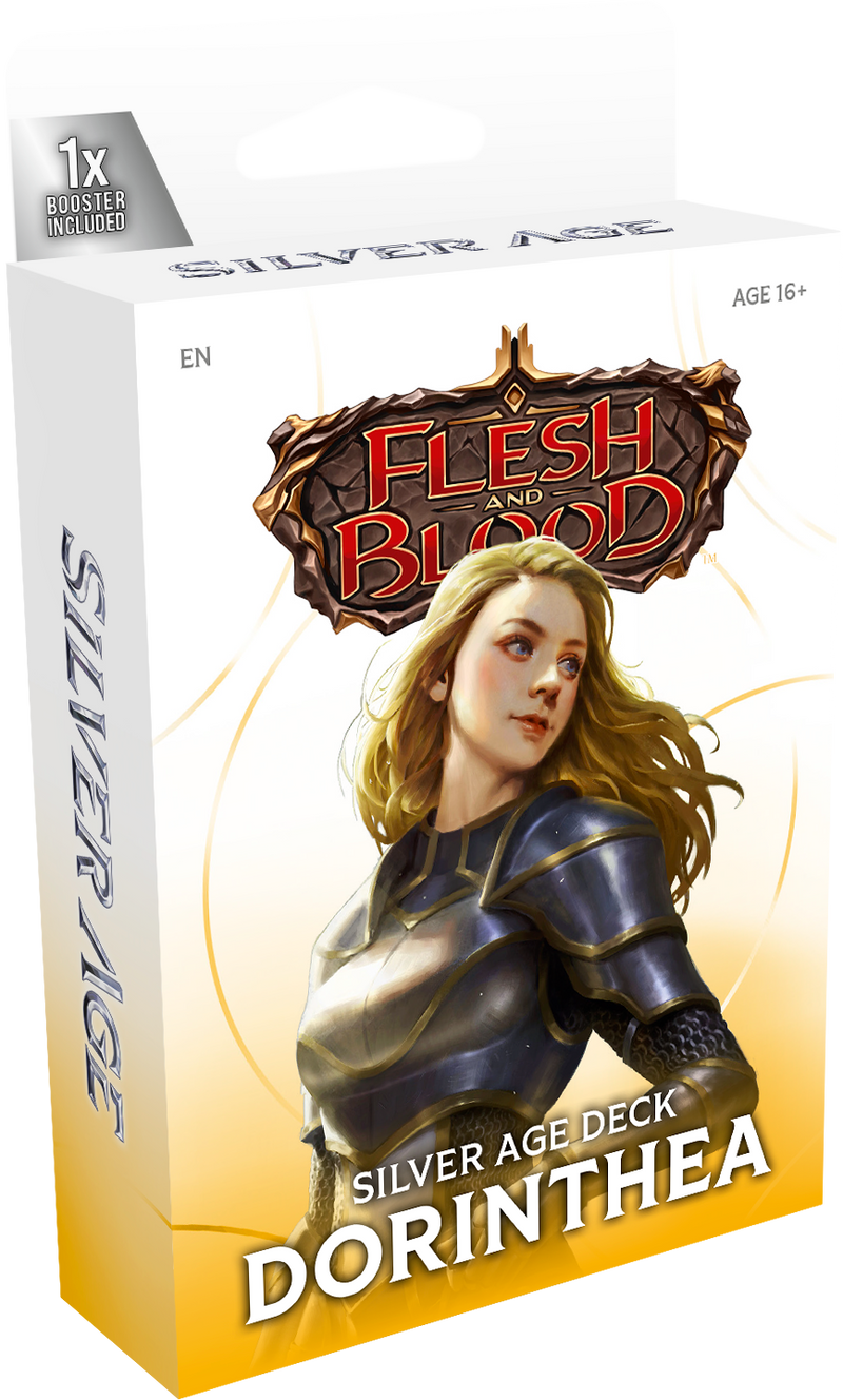 Flesh and Blood: Silver Age Deck - Dorinthea (Release Date: February 13) Flesh And Blood Sealed Flesh And Blood