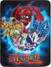Fleece Throw Blanket: Yu-Gi-Oh! Egyptian Champions 45"x60" Toys & Plushes Toynk Toys