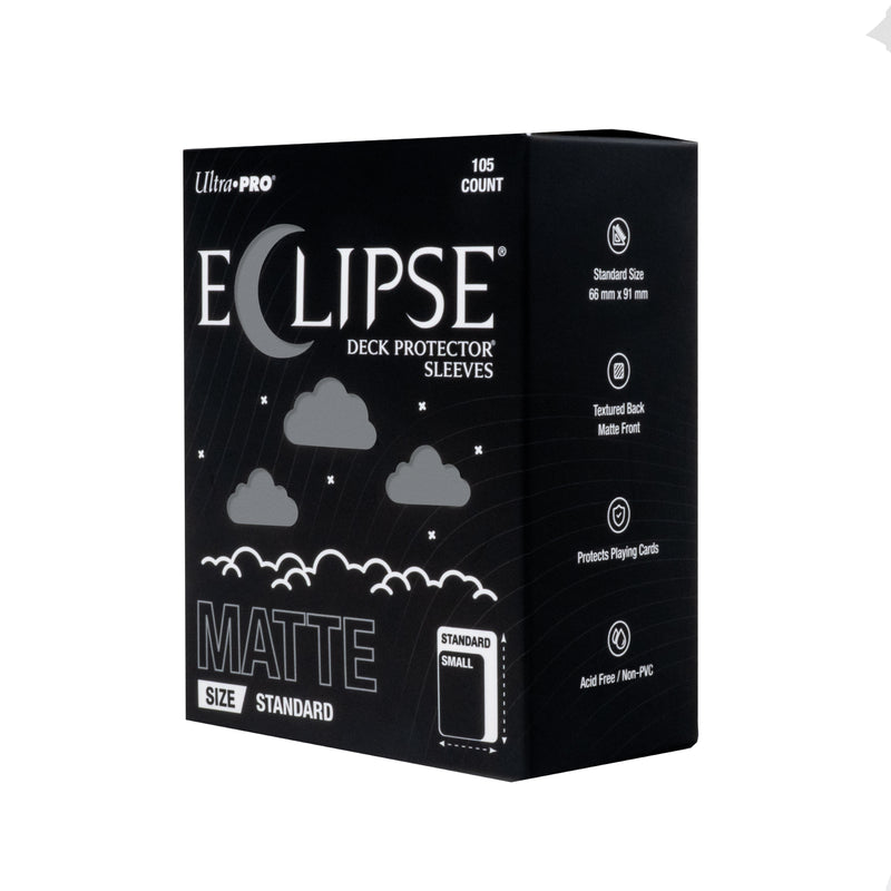 [PREORDER Q2] Ultra Pro: Eclipse Matte Sleeves - Smoke Grey 105Ct Card Sleeves Ultra Pro