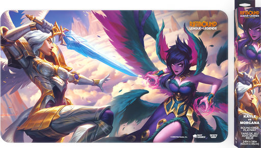 Riftbound: Stitched Playmat - "Kayle VS Morgana" Vendetta Playmats Riot Games