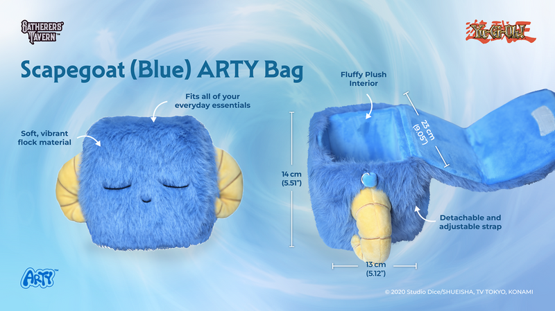 Gatherer's Tavern: ARTY Series Bag - "Scapegoat Blue" Yu-Gi-Oh! Deck Boxes & Storage Gatherer's Tavern