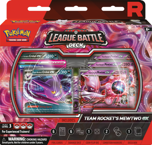 Pokémon: League Battle Deck - Team Rocket's Mewtwo ex Pokemon Sealed Pokémon