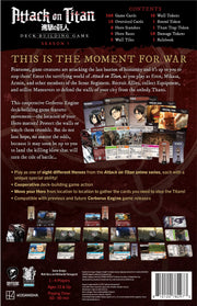 [PREORDER] Attack on Titan - Deck Building Game: Season 1 Board Games Cryptozoic