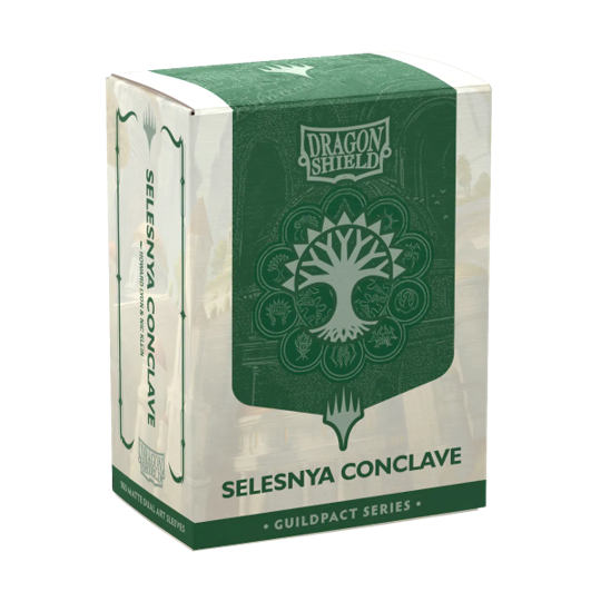 Dragon Shield: Dual Matte Art Sleeves - "Selesnya Conclave" MTG Guildpact Series 100Ct Card Sleeves Dragon Shield